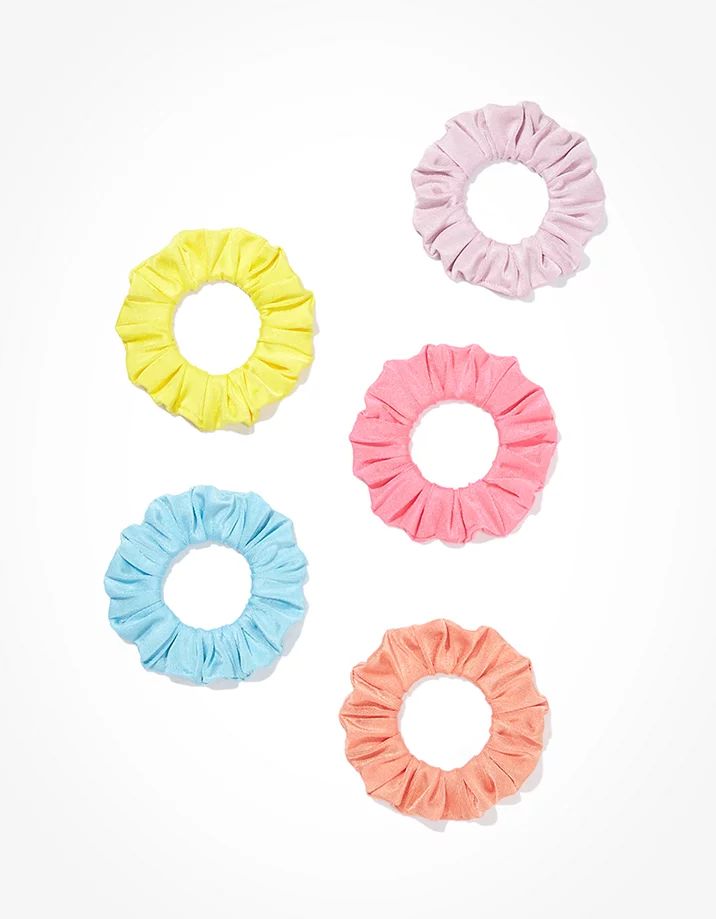 AEO Neon Scrunchies 5-Pack | American Eagle Outfitters (US & CA)