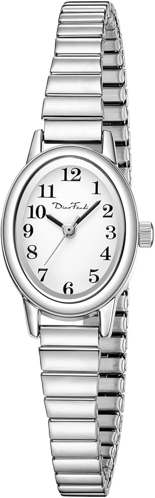 Diaofendi Petite Women's Easy Reader Watch, Analog Women Watch with Stainless Steel Expansion Ban... | Amazon (US)