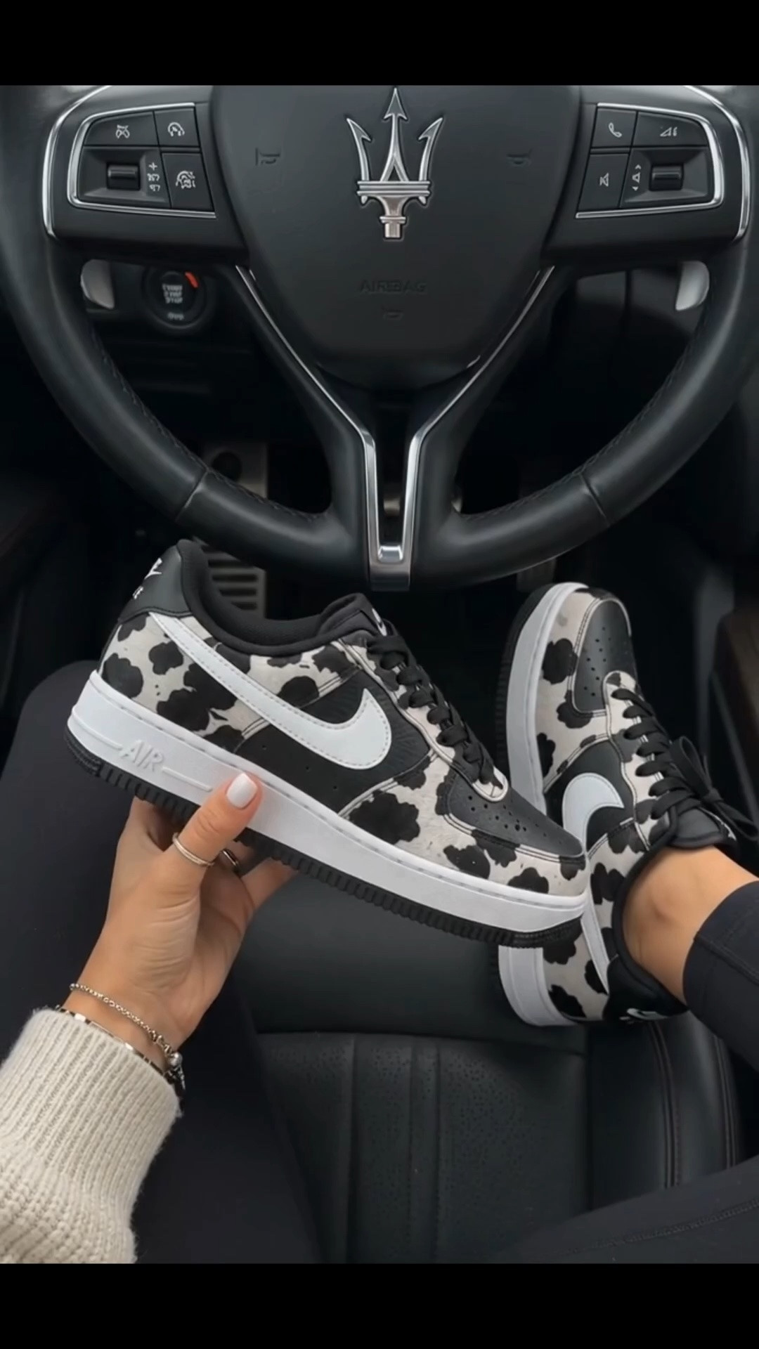 Nike Air Force sneakers run true to size