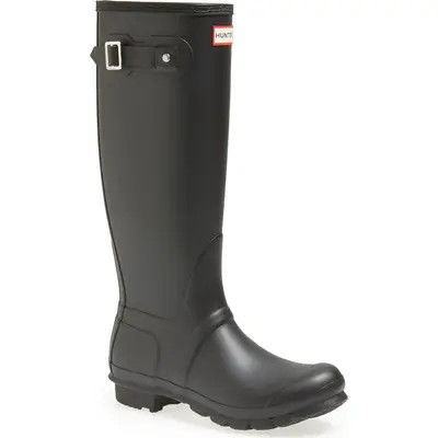 Hunter Original Tall Rain Boot in Millstone at Nordstrom, Size 11 | Nordstrom