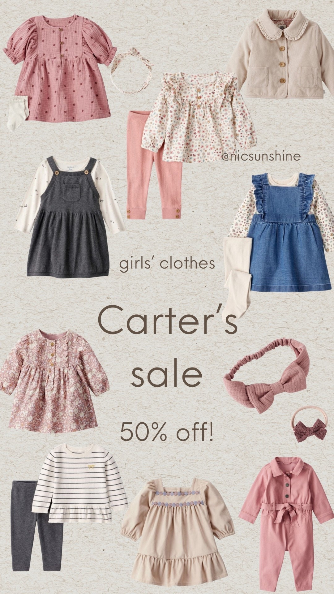 Run, do not walk to Carter’s and stock up! 50% off site wide on Carter’s brand, plus an extra 20% lots of items with code wknd20! We love a Carter’s sale!

#LTKSaleAlert #LTKBaby