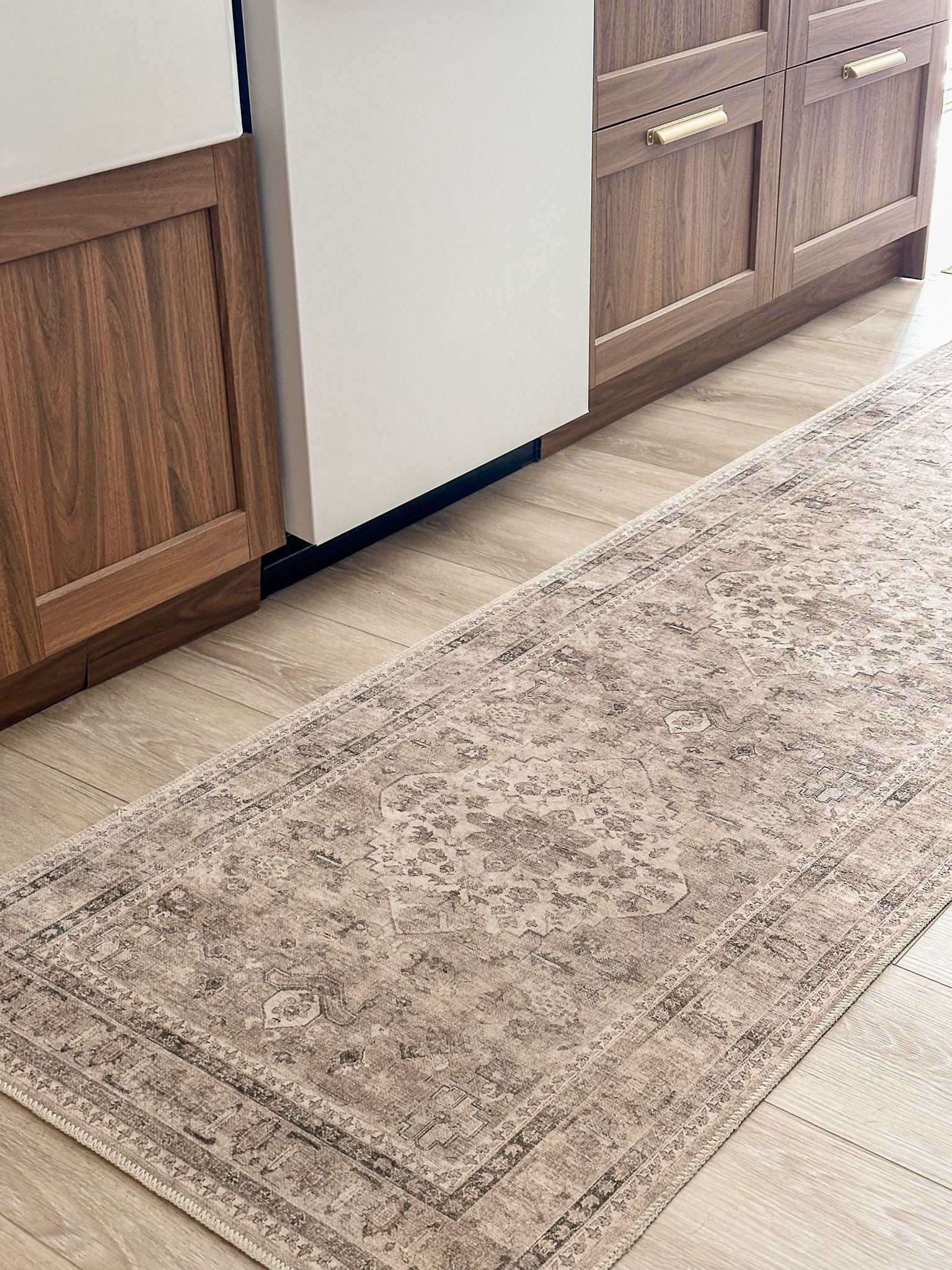 So many questions about our kitchen runner! It is from rugs, USA and we absolutely love it! Did I mention it is washable!?

#LTKsale #LTKcanada #LTKhome