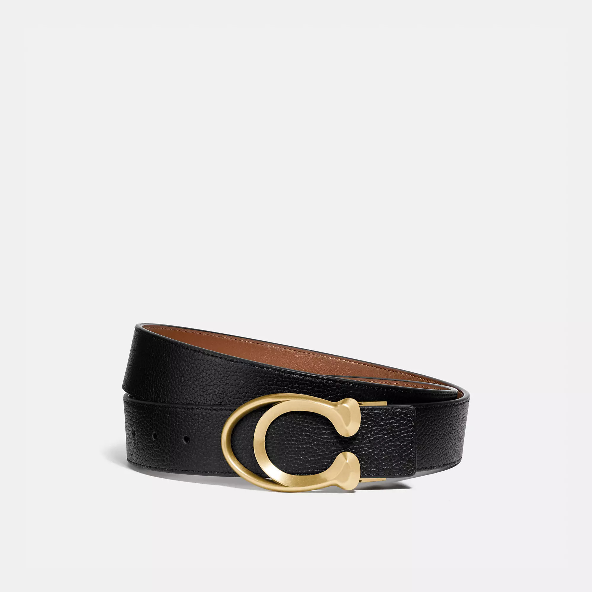 Outline C Buckle Cut-To-Size Belt, 38mm | Coach (US)