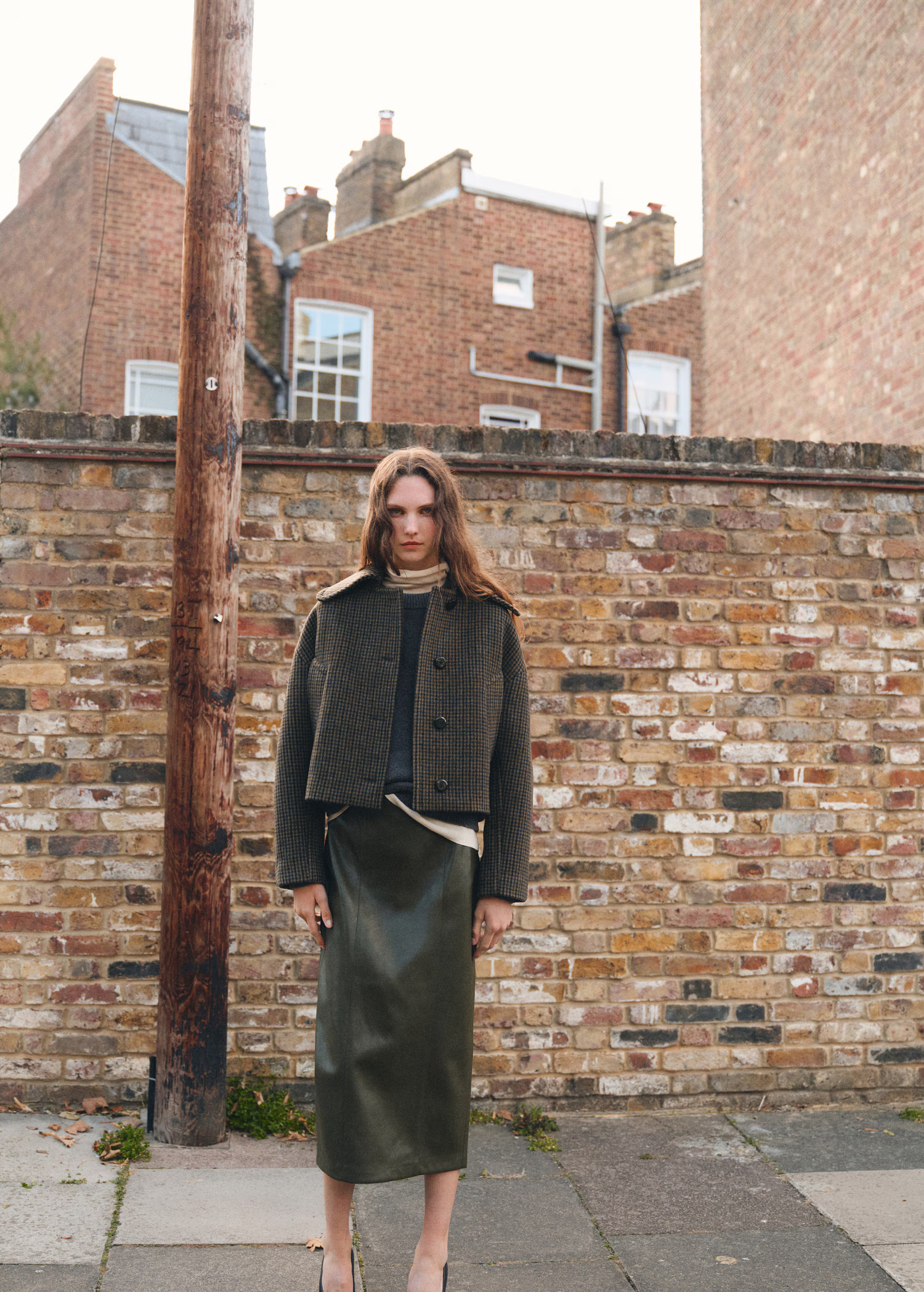 Houndstooth wool jacket | Mango (US/MX/AU)