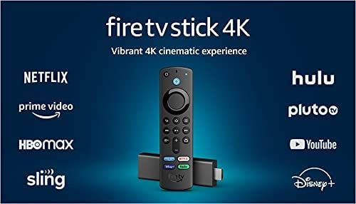 Fire TV Stick 4K streaming device with latest Alexa Voice Remote (includes TV controls), Dolby Vi... | Amazon (US)