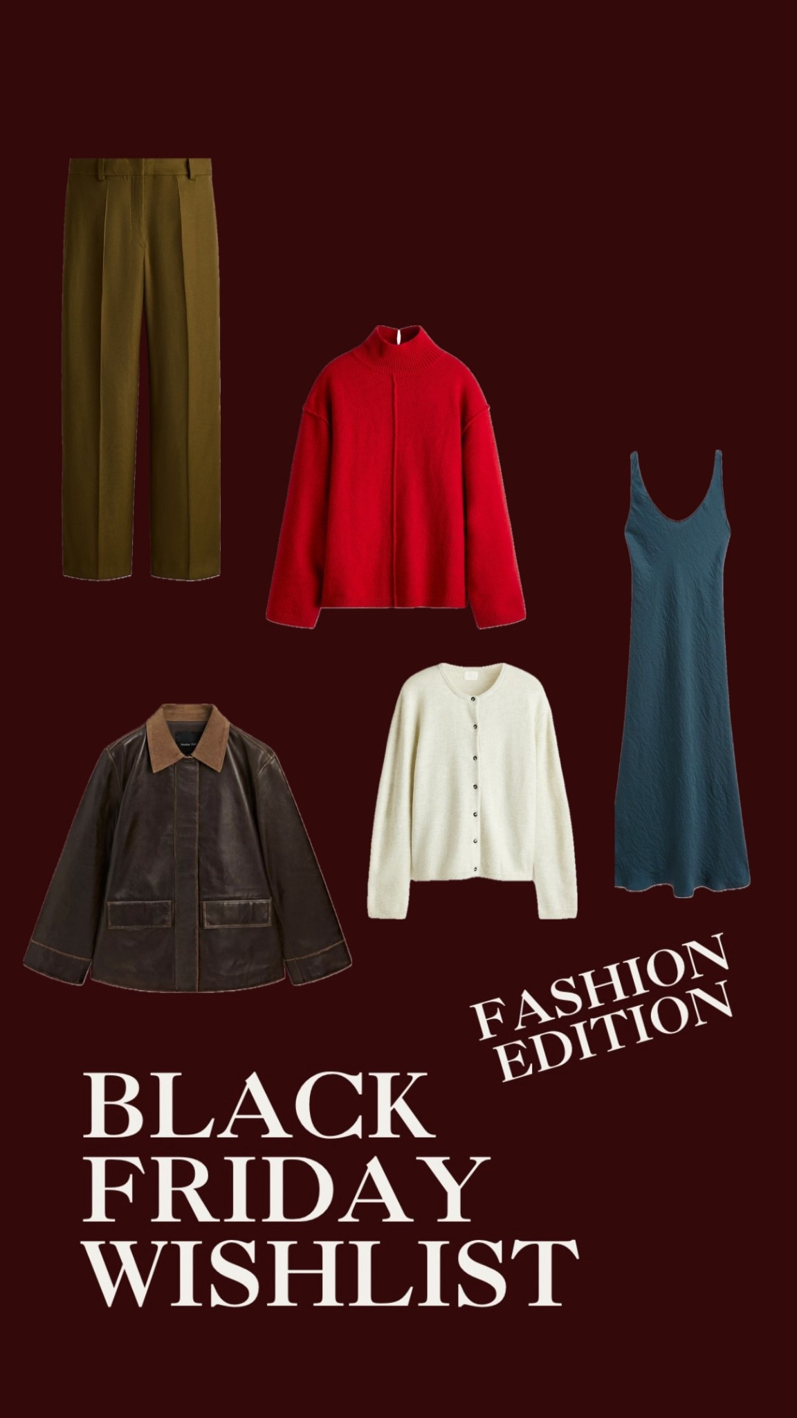 Black Friday Fashion Wishlist 2025 💸

#LTKgrwm #LTKCyberWeek #LTKGiftGuide