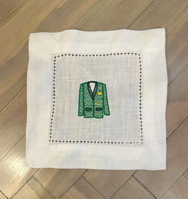 Set of Masters Golf Cocktail Napkins - Etsy | Etsy (US)