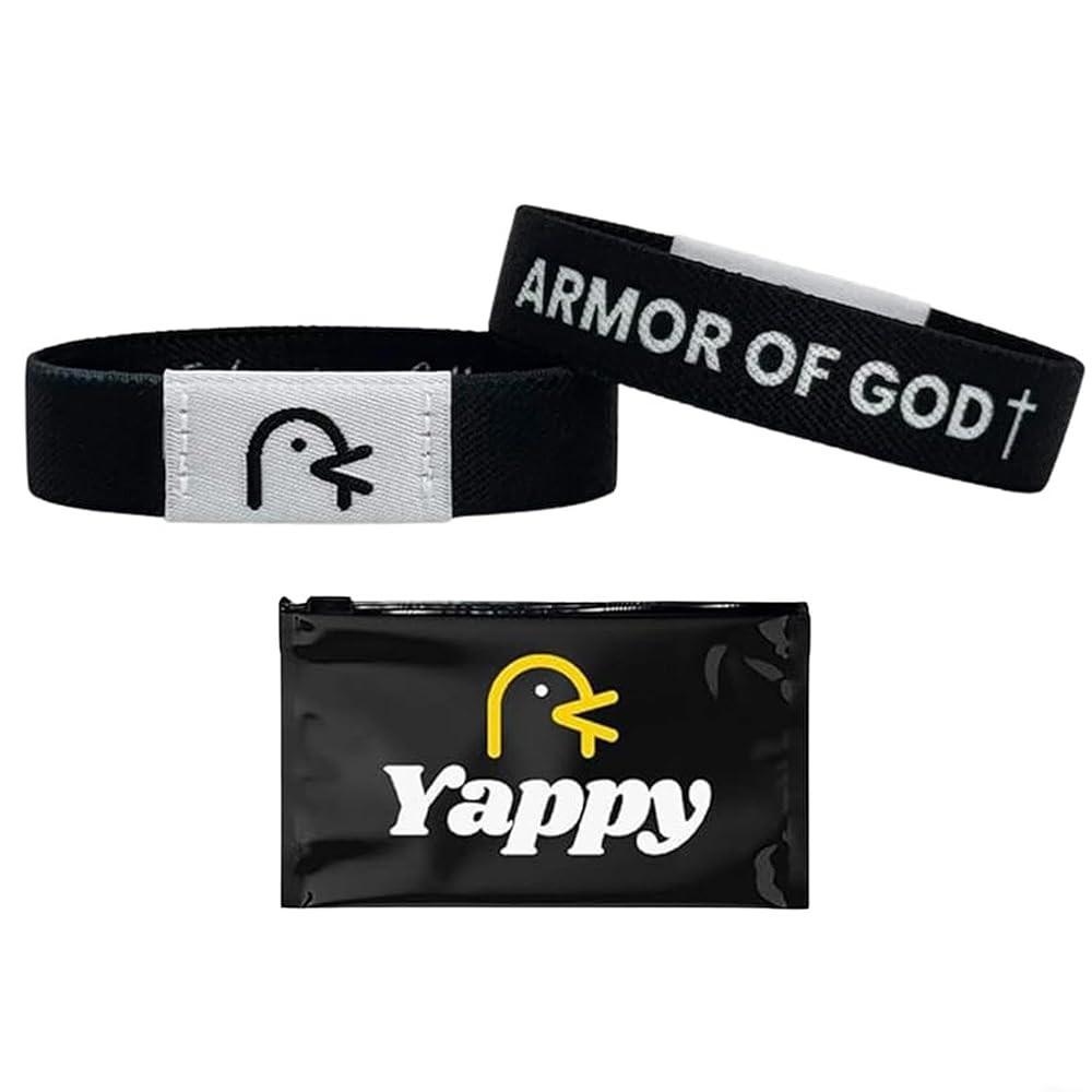 Yappy The Original Bible Verse Bracelets, Daily Bible Verse Bracelet for Personalized Daily Inspi... | Amazon (US)