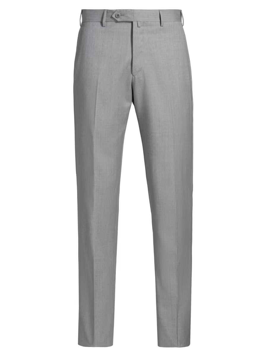COLLECTION Basic Wool Dress Trousers | Saks Fifth Avenue