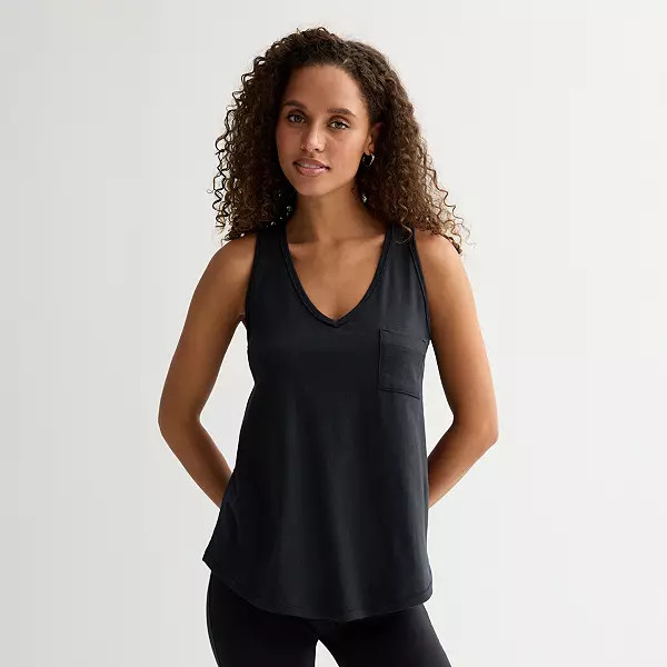 Women's Nine West Easy V-Neck Tank Top | Kohl's