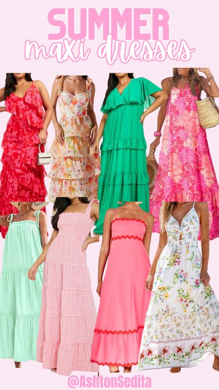 The cutest and most colorful maxi dresses for the summer!!! ☀️💓

#LTKPlusSize #LTKSummerSales #LTKStyleTip