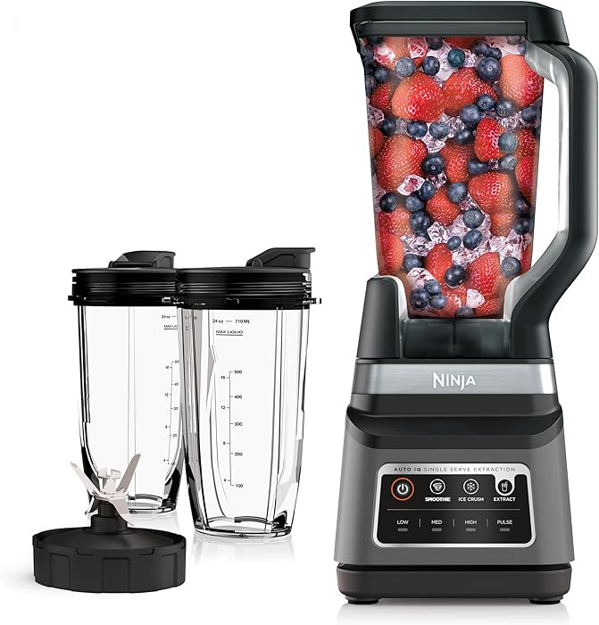 Ninja BN751 Professional Plus DUO Blender, 1400 Peak Watts, 3 Auto-IQ Programs for Smoothies, Fro... | Amazon (US)