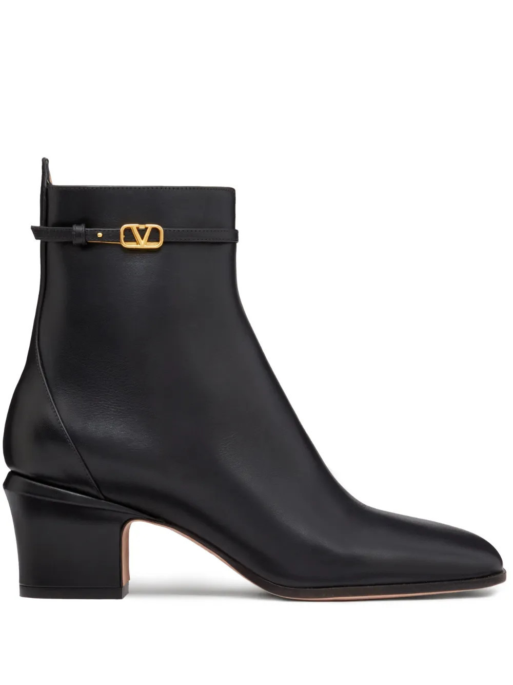 Valentino Garavani 60mm Tan-Go ankle boots - Black | Farfetch Global