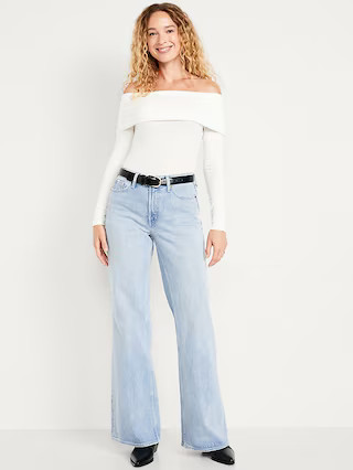 High-Waisted OG Rigid Loose Jeans | Old Navy (US)