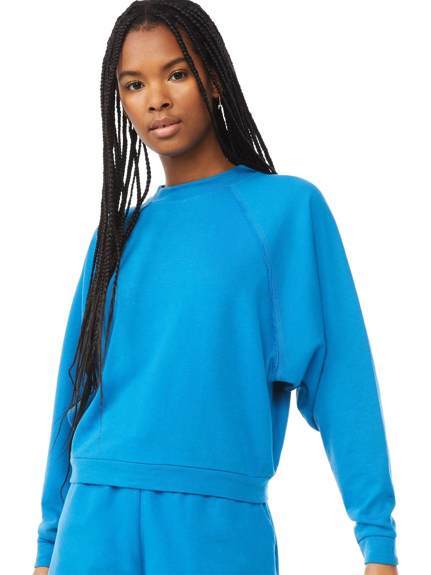 Scoop Women's Raglan Sweatshirt - Walmart.com | Walmart (US)