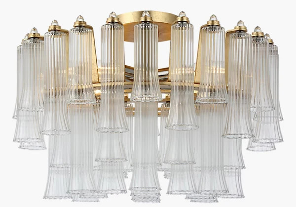 Lorelei 18" Semi-Flush Mount | Greene & Co Interiors