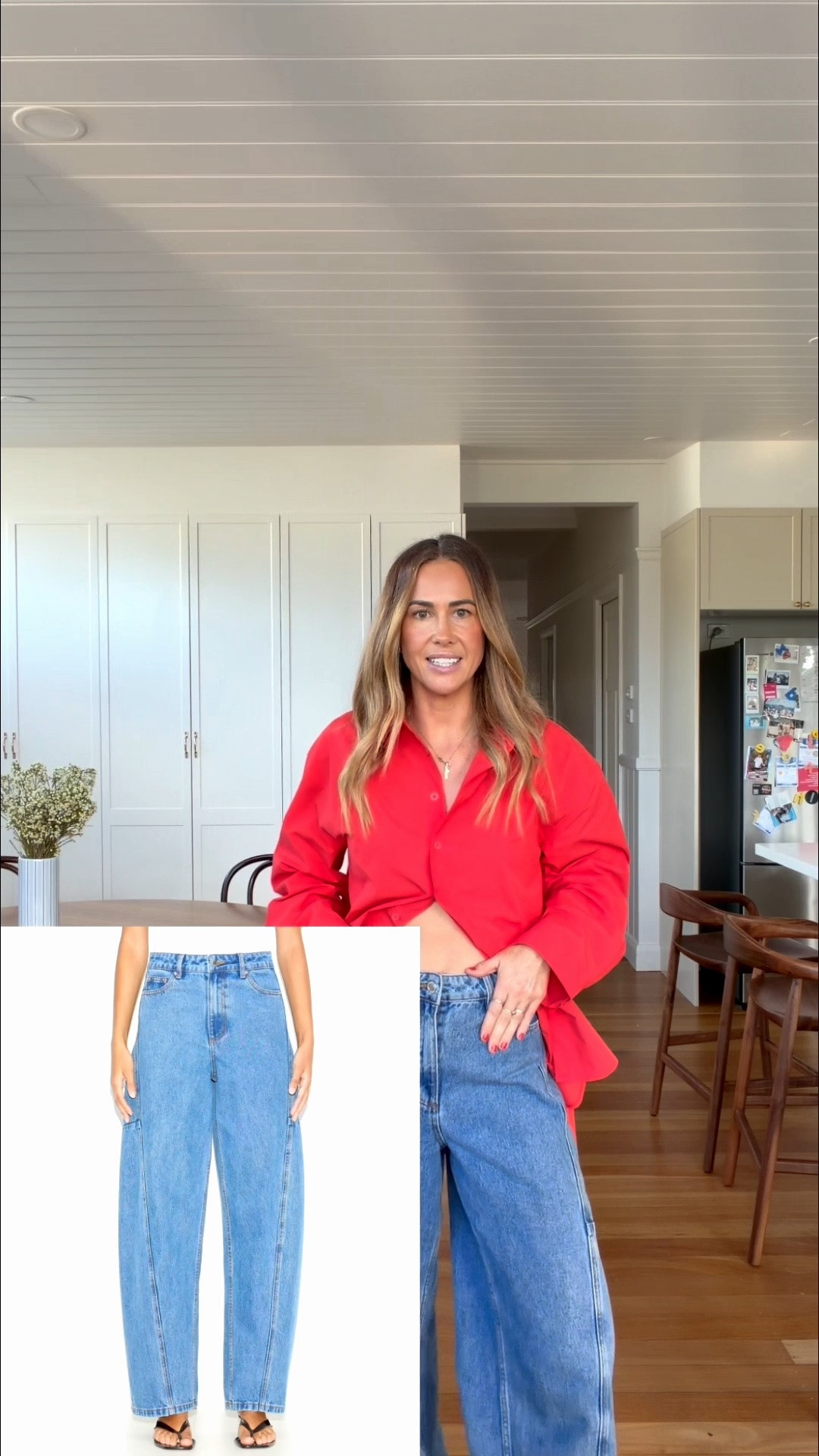 Sizes: 
Shirt - size 10
Jeans - size 8
