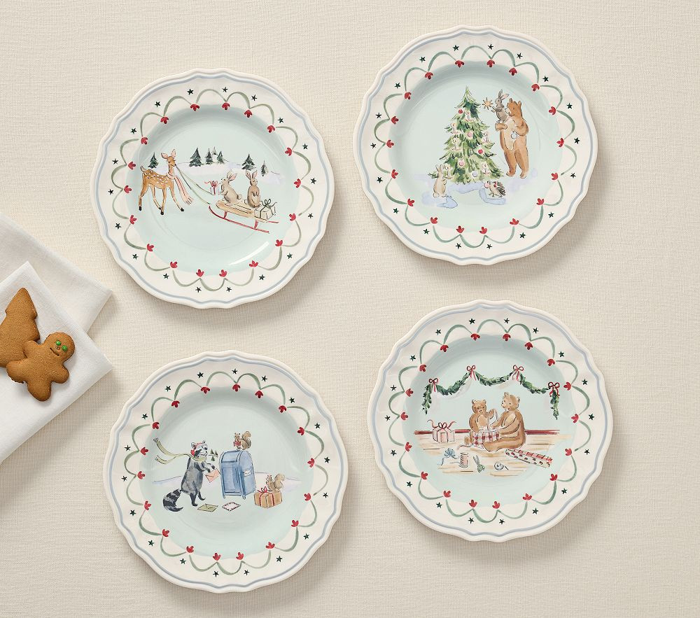 Riley Sheehey Christmas Plate | Pottery Barn Kids