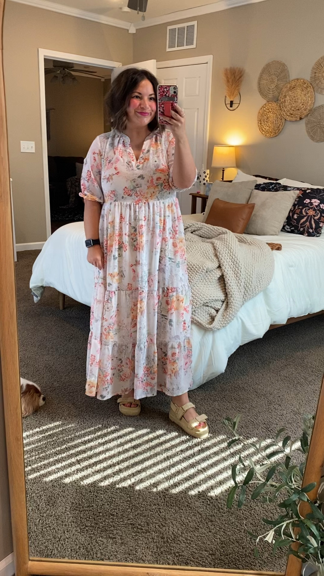 As we transition into the new season, let maxi dresses be your go-to choice for a stylish and effortless wardrobe. They provide the flexibility to enjoy those earlier Spring days while waiting for the full bloom of warmer weather. Thinking this might be my Easter dress this year!

sandals: fit true to size // wearing a 5
dress: fits true to size // wearing a large 

 

#LTKWatchNow #LTKSaleAlert #LTKMidsize