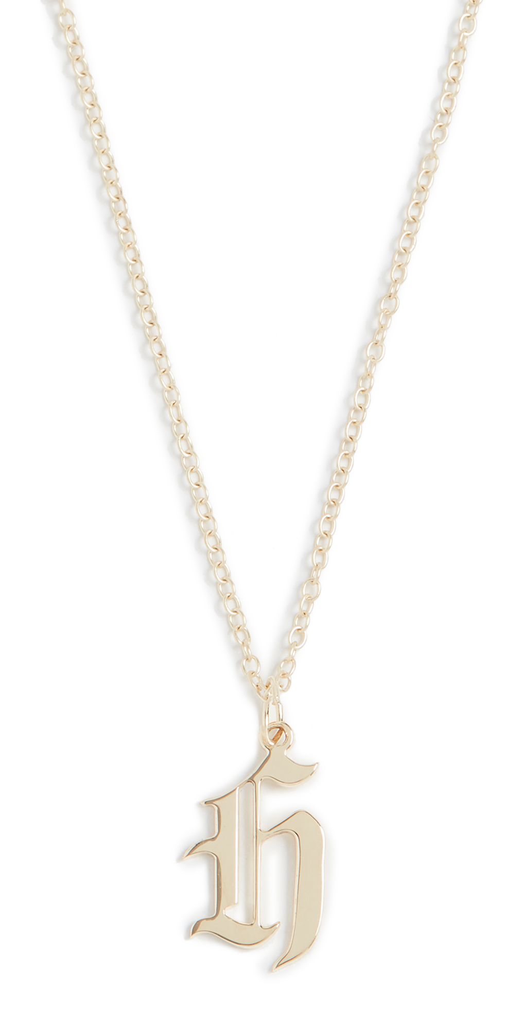 Jennifer Zeuner Jewelry Emmanuelle Initial Necklace | Shopbop