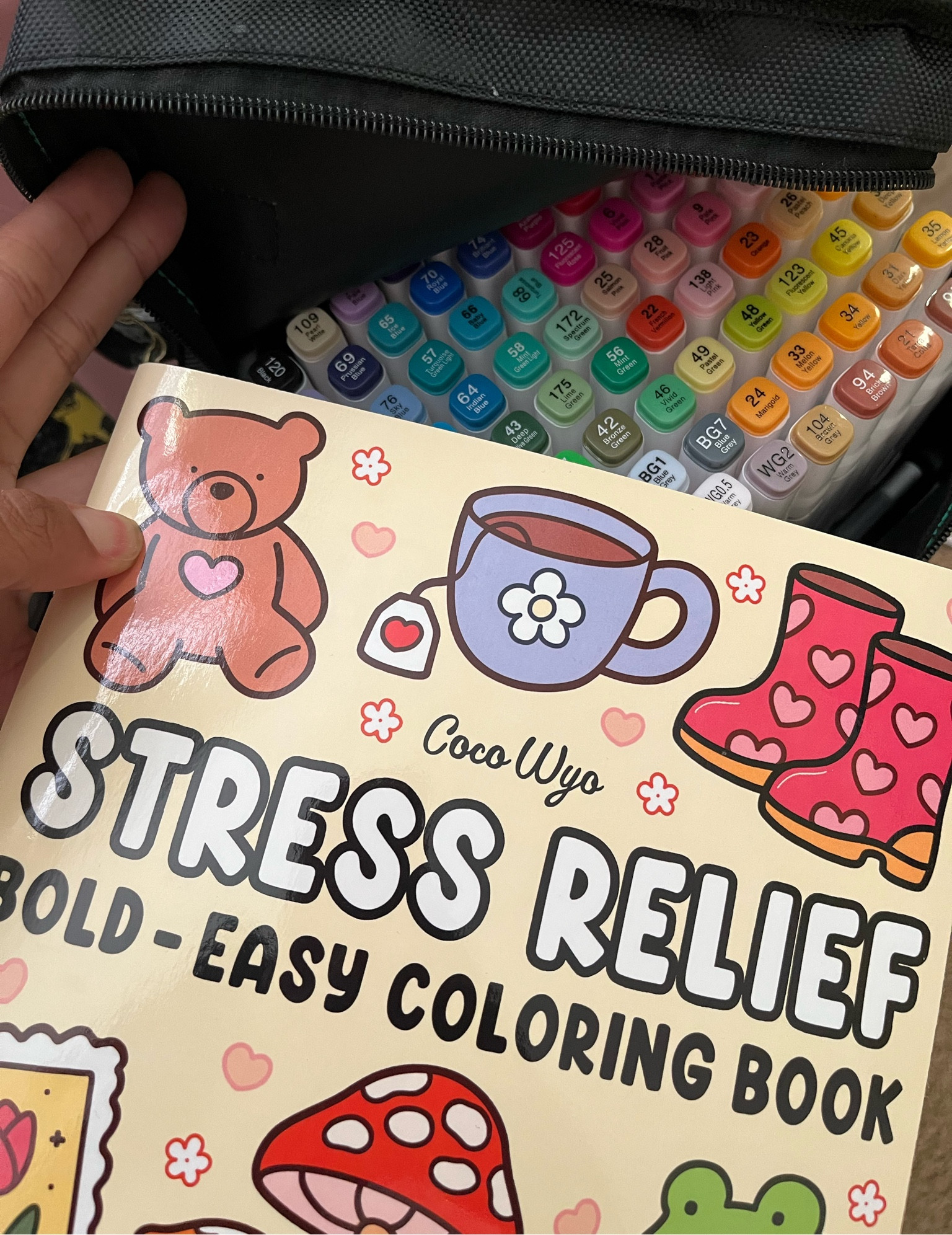 Coloring book and markers I use!

#LTKFindsUnder50 #LTKFindsUnder100