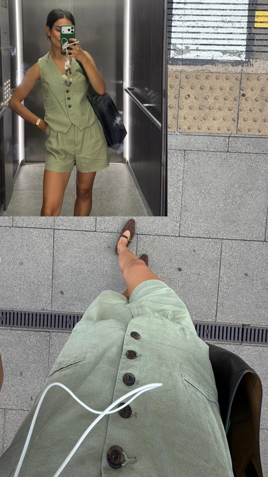 #GreenTimeBeforeScreenTime in linen  

 #LTKuk #LTKsummer #LTKworkwear