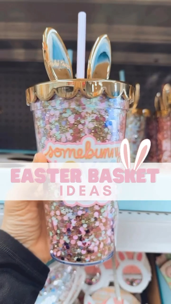 Packed Party 'so Egg-Stra' Easter Confetti Filled 18oz. Straw Tumbler,  Bunny Lid