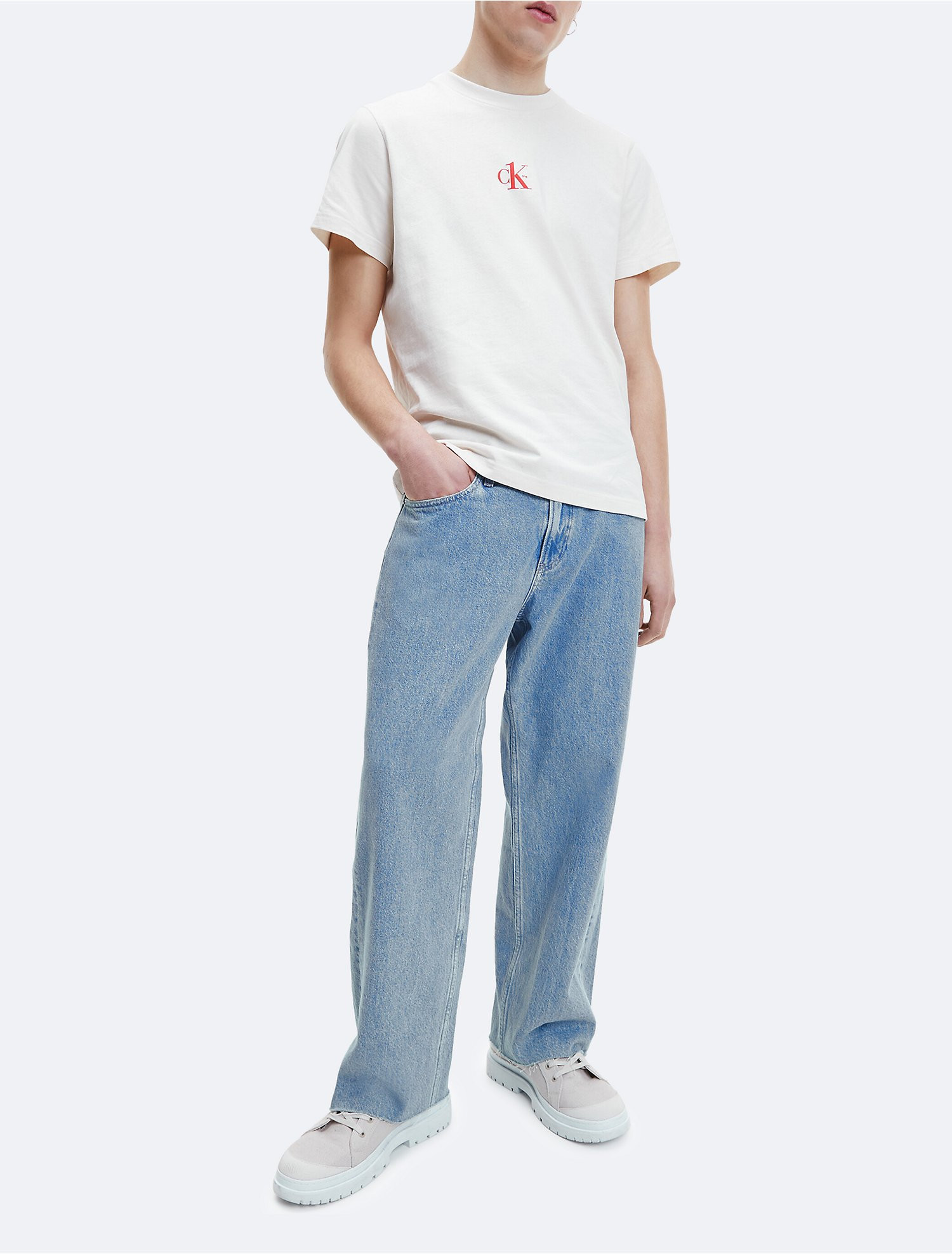 CK One Wide Leg Ankle Jeans | Calvin Klein | Calvin Klein (US)