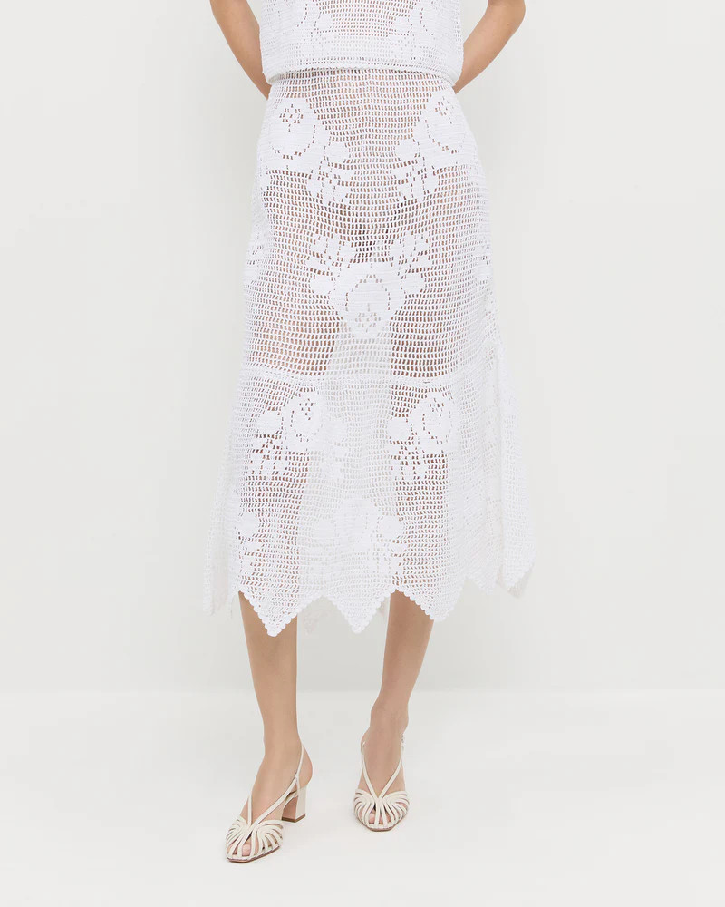 Sullivan Crochet Skirt | Loeffler Randall