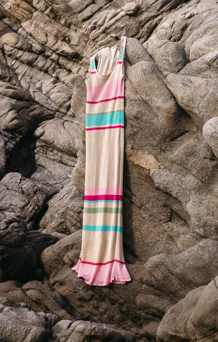 Ibiza Stripe Crochet Sweater Dress | Z Supply