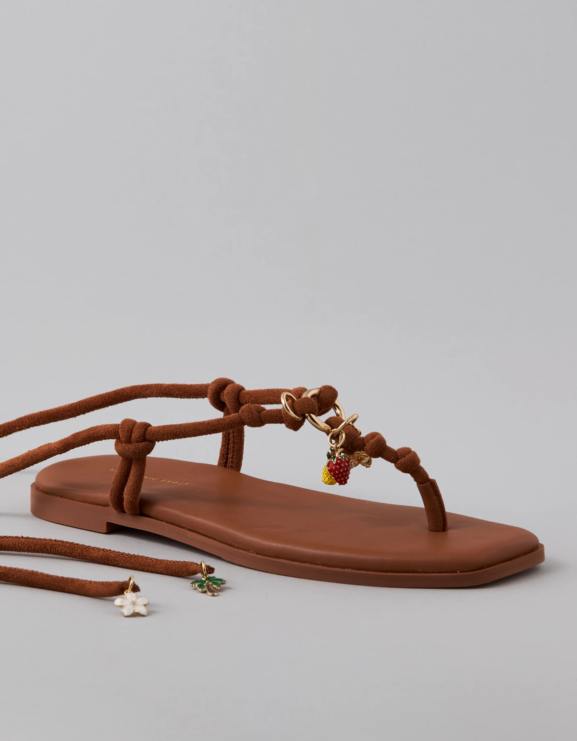 AE Charm Lace-Up Sandal | American Eagle Outfitters (US & CA)