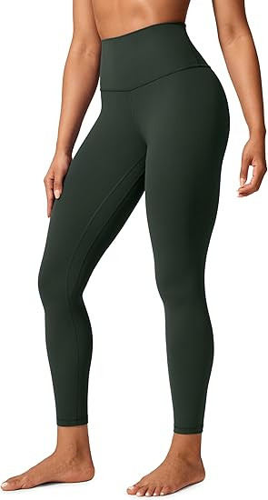 CRZ YOGA Butterlift Workout Leggings 25" - High Waisted Pilates Gym Athletic Womens Yoga Pants Bu... | Amazon (US)