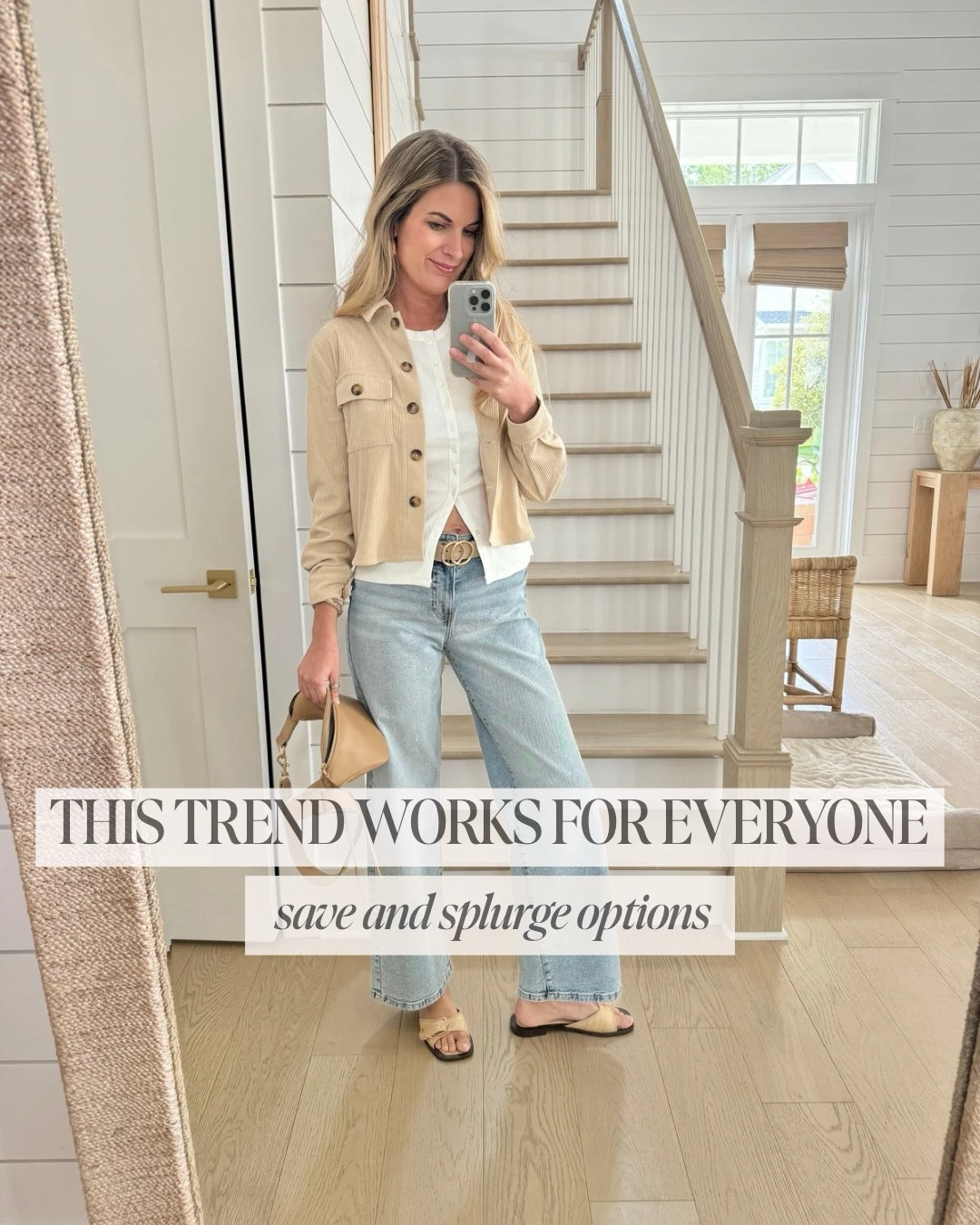 Cropped jackets aren’t just cute—they’re flattering on every body type. 🔥 By hitting above the hips, they help define your waist and create the illusion of longer legs (yes please!). Whether you’re styling them with high-waisted jeans or over a maxi dress, they’re a great way to balance proportions and highlight your shape without adding bulk. #StyleTip #CroppedJacketSeason #EffortlessStyle

#LTKStyleTip #LTKFindsUnder50 #LTKSaleAlert