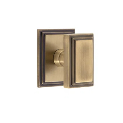 Grandeur CarrÃ© Square Rosette Privacy with CarrÃ© Door Knob | Perigold