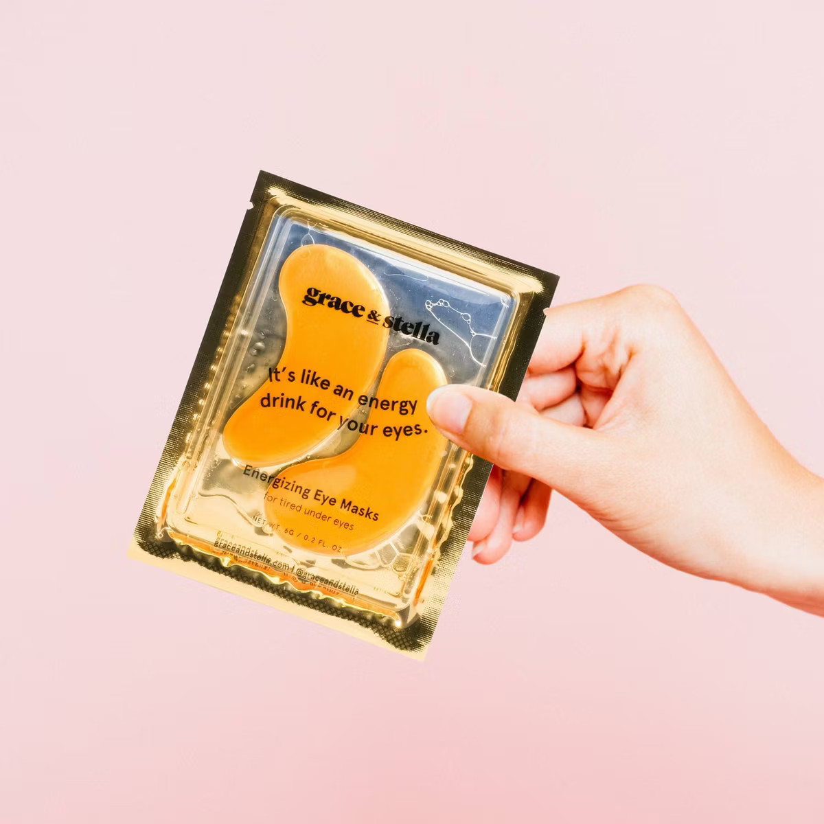 Grace & Stella Energizing Under Eye Mask - Gold | Target