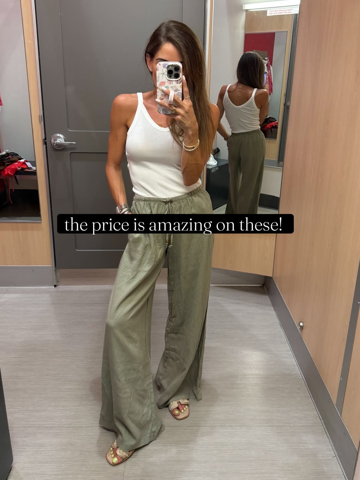 Target wide leg pants size 00 super affordable tank xs summer outfit

#LTKSaleAlert #LTKSwim