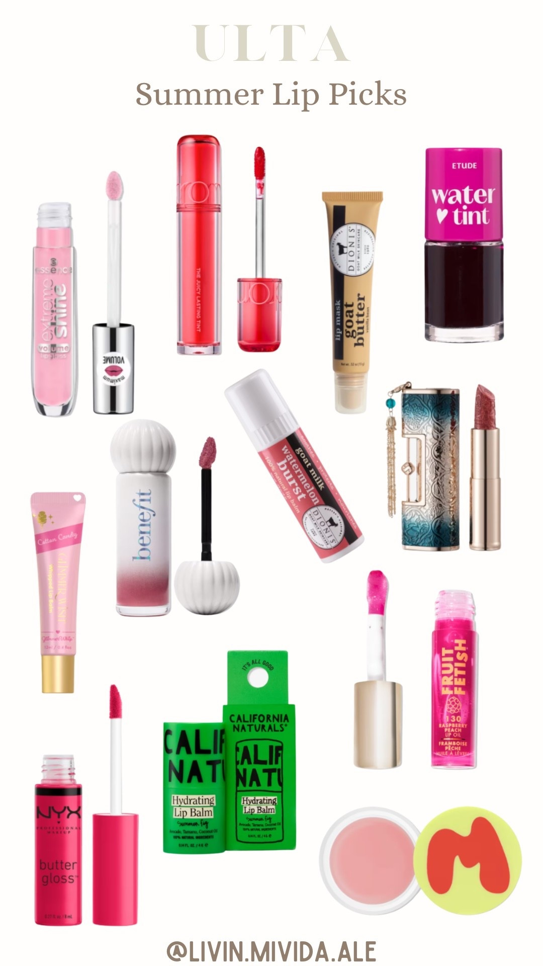 Summer lip picks💄

#lipstick #lipbalm #ulta #lipoil #women #beautypicks

#LTKselfcare #LTKSeasonal #LTKBeauty