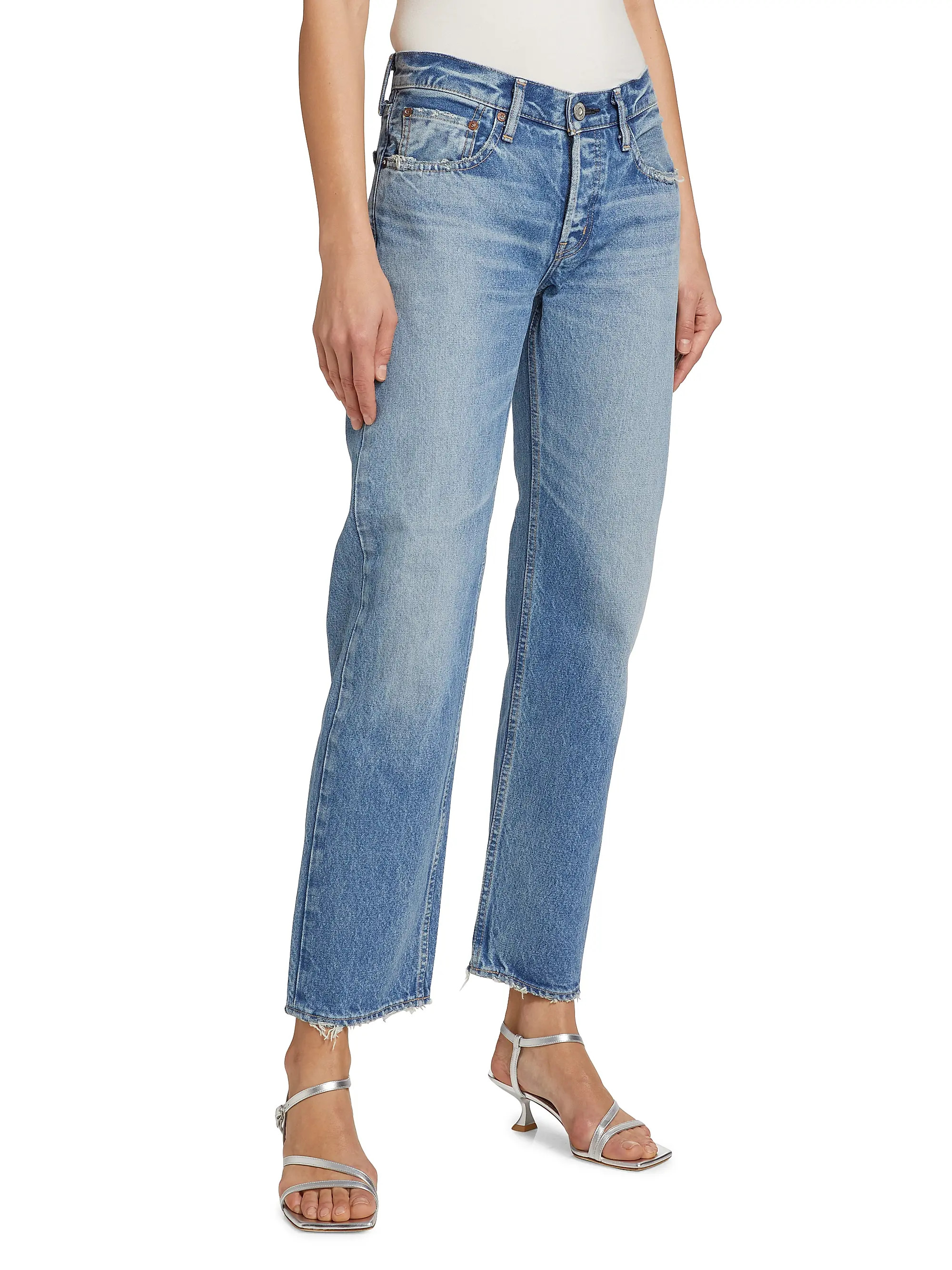 Cheval Straight-Low Jeans | Saks Fifth Avenue