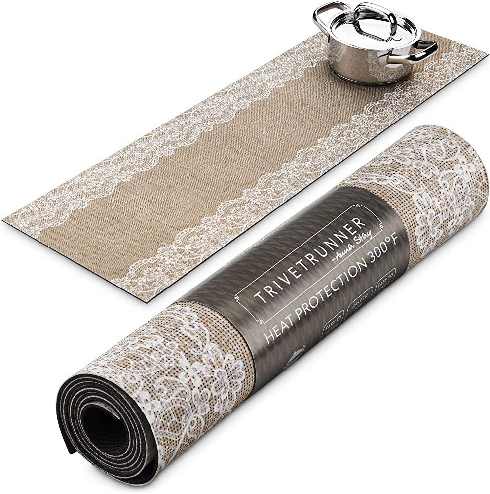 Anna Stay Table Runners - Trivet & Table Runner, Handles Heat Up to 300F, Anti Slip, Hand Washabl... | Amazon (US)