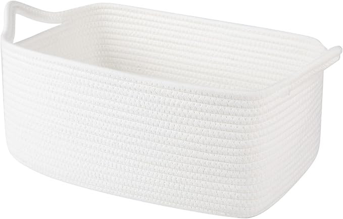 OIAHOMY 19L Woven Basket with Gift Bags and Ribbons, Gift Basket Empty for Baby Showers Birthday,... | Amazon (US)