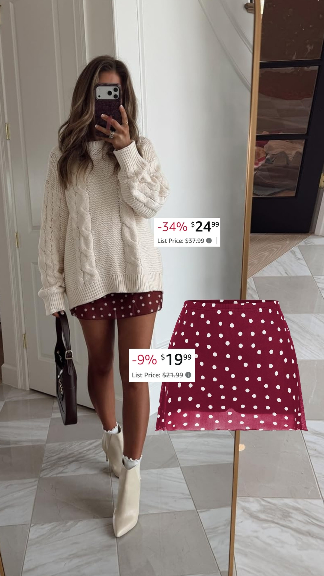 Last Min Valentines Day outfits that should arrive before Feb 14th and this one is on sale! Ill wear this skirt so much even after VDay, I cant believe its under $20! 

 

#LTKValentine #LTKootd #LTKSaleAlert