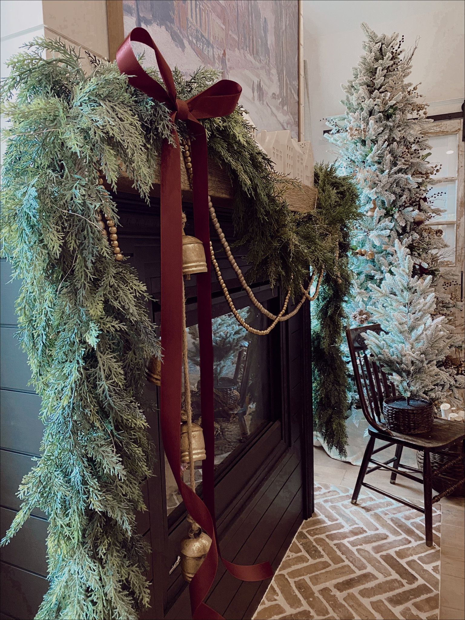 Lots of requests for the ribbon I used. Here is all that I am using this year. 

#LTKhome #LTKSeasonal #LTKHoliday