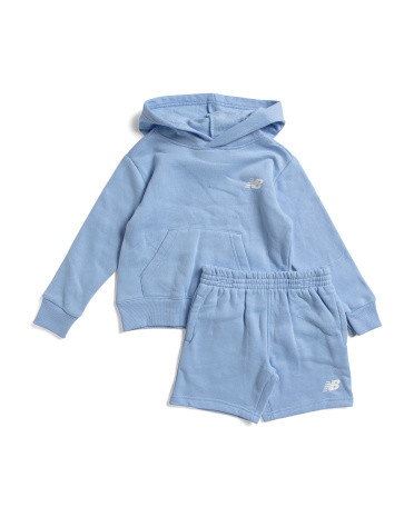 Little Boys 2pc Hoodie And Shorts Set | TJ Maxx