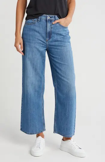 Lori Crop Wide Leg Jeans | Nordstrom Rack