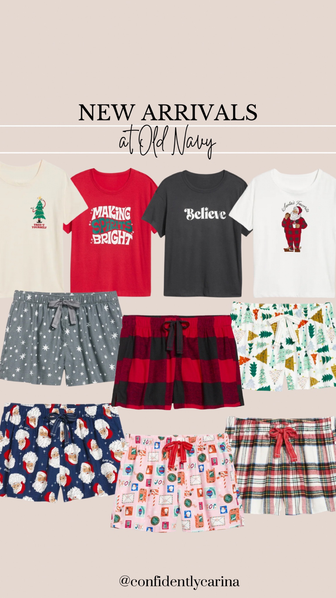 New arrivals at Old Navy for the holidays! 

Holiday pajamas, matching family pajamas, Christmas pajamas



#LTKSeasonal #LTKfindsunder50 #LTKHoliday