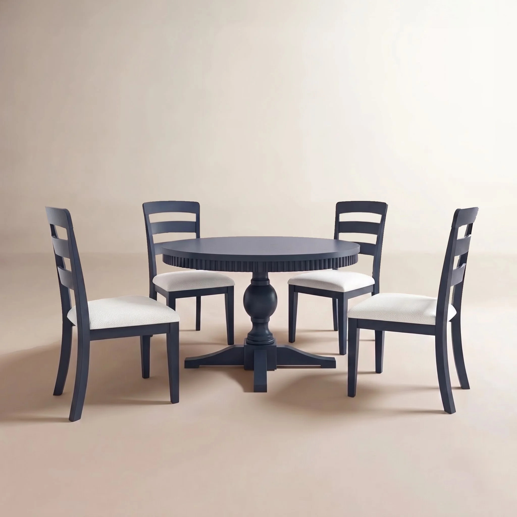 Pearce Extendable Dining Set With Ladderback Chair | Birch Lane