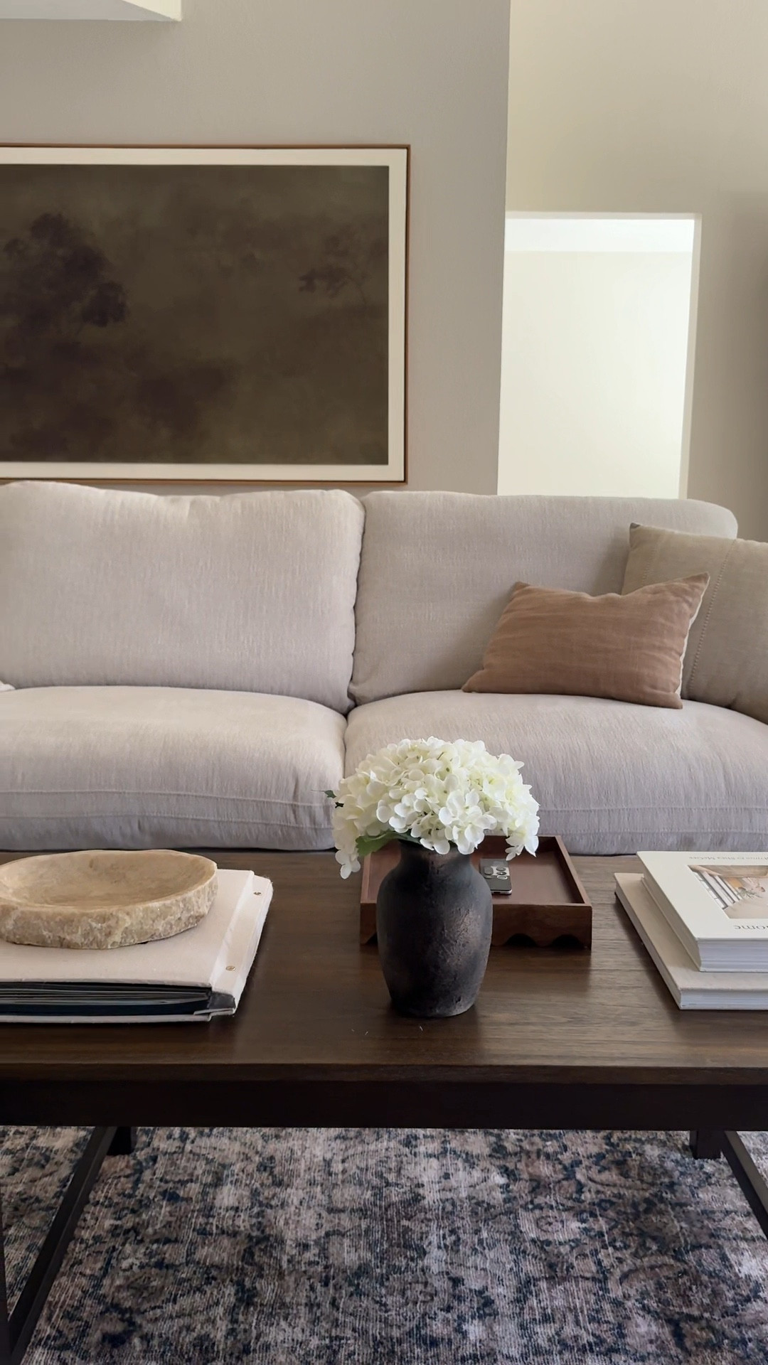 Coffee table is from fb marketplace

living room ideas, living room inspo, neutral living room, grey couch inspo, grey couch living room, coffee table styling, dark brown coffee table, spring home decor

#LTKStyleTip #LTKSeasonal #LTKHome