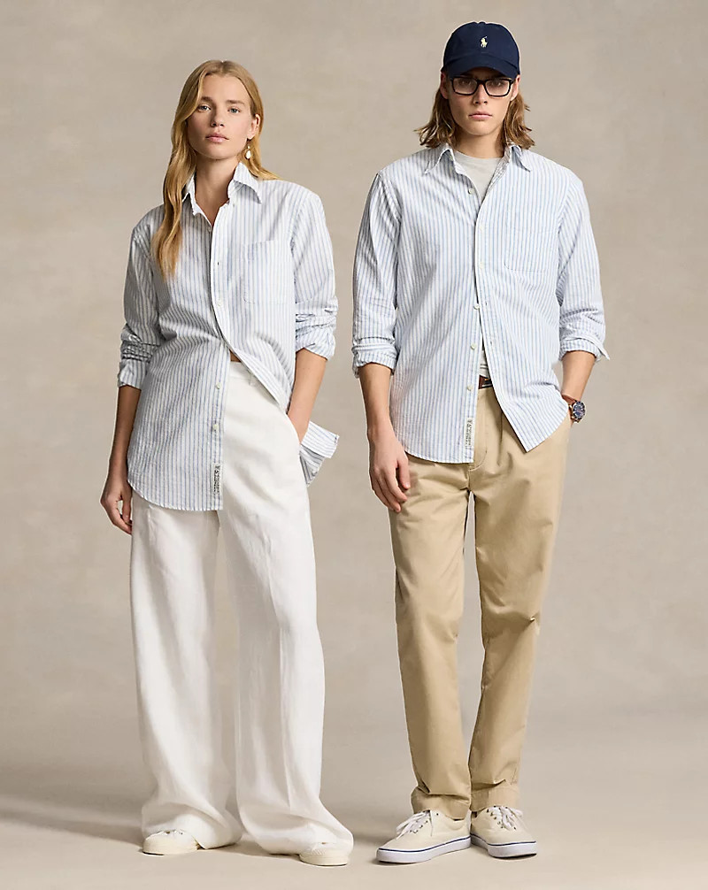 Classic-Fit Oxfordhemd mit Streifen | Ralph Lauren (DE & AT)