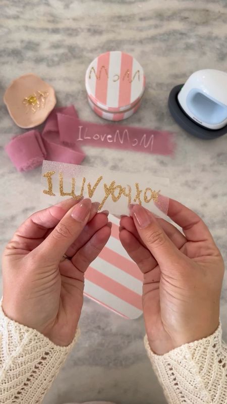 Cricut hack! Personalize anything with your child handwriting! 

#LTKGiftGuide