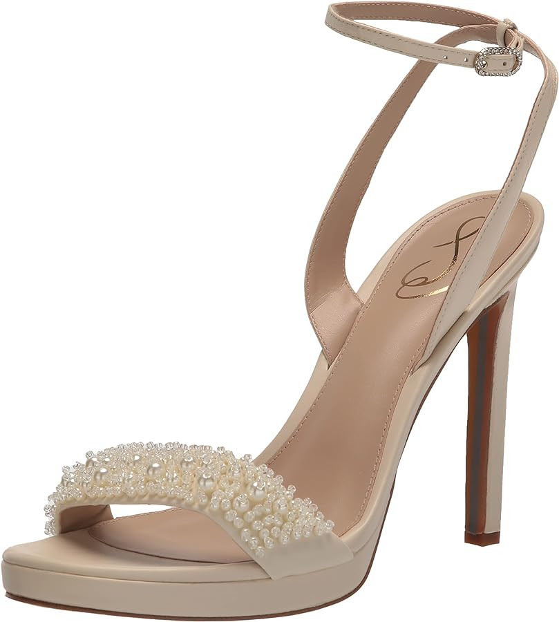 Sam Edelman Womens Jade Ankle Strap Heel | Amazon (US)